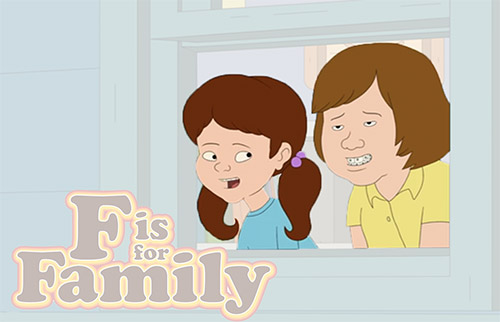 Debi Derryberry - voices of Maureen and Phillip in F is for Family