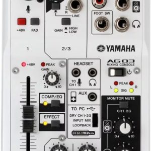 PC/タブレット PCパーツ Yamaha AG03 3-Channel Mixer and USB Audio Interface – Debi Derryberry